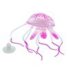 Imagen de Medusa decorativa para acuario, queda fluorescente con la luz, en caja