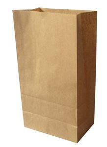 Imagen de Bolsa de papel marrón mediana, PACK x50