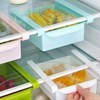 Imagen de Cajón de plástico con soporte para enganchar en estantes,  para heladera o mesa, ayudan a aprovechar el espacio, varios colores