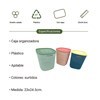 Imagen de Caja organizadora de plástico con tapa y asa, varios colores