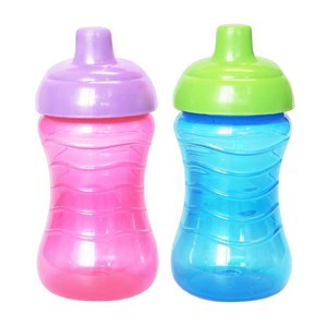 Imagen de Botella de plástico MI-K, 295ml, pico fijo, 2 colores