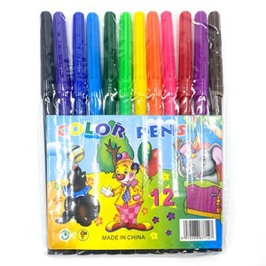Imagen de Marcadores finos 12 colores, PACK x12
