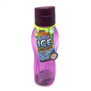 Imagen de Botella deportiva de plástico con correa, 600ml, varios colores