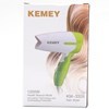 Imagen de Secador de pelo plegable, KEMEI 1200w, en caja