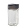 Imagen de Condimentero x4 de vidrio con soporte, en caja