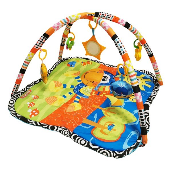 Imagen de Gimnasio alfombra para bebé, 2 arcos con 5 móviles, en caja