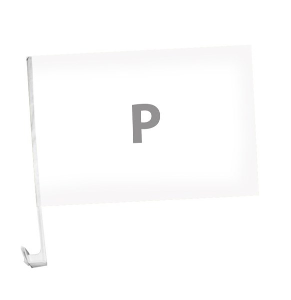 Imagen de Bandera con soporte para auto, PÑ