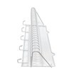 Imagen de Organizador de metal con revestimiento de plástico, 1estante 5 ganchos