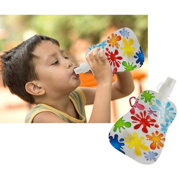 Imagen de Botella plegable reutilizable, varios diseños