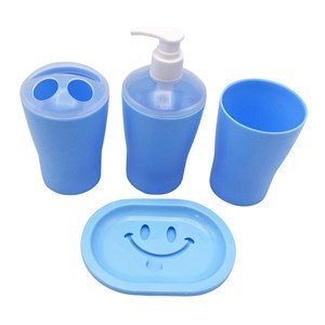 Imagen de Dispensador de jabón de plástico, con accesorios, en caja