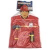 Imagen de Disfraz bombero chaleco de nylon con accesorios en bolsa
