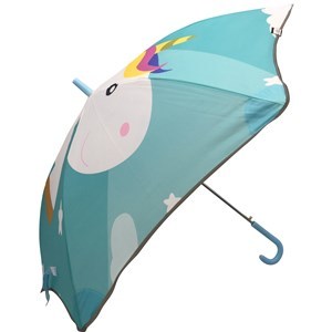 Imagen de Paraguas infantil 6 varillas,borde reflectivo varios diseños