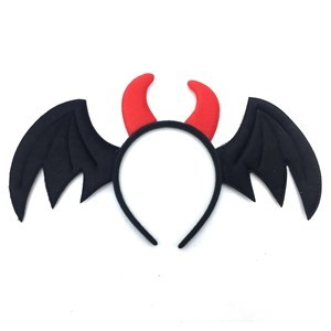 Imagen de Tiara de fieltro, con diseño halloween, en bolsa