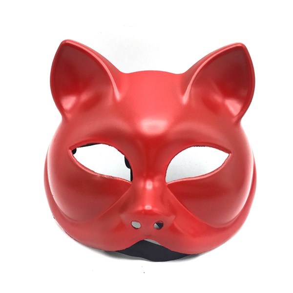 Imagen de Máscara de plástico, animal, en bolsa varios colores
