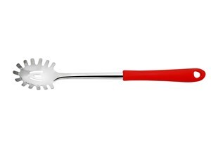 Imagen de Cuchara para servir pasta acero inoxidable ROJO, ELEGANCE MARTINAZZO