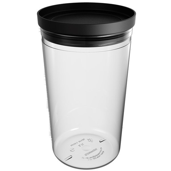 Imagen de Frasco de acrílico hermético SOPRANO 2.1L NAPOLI NEGRO