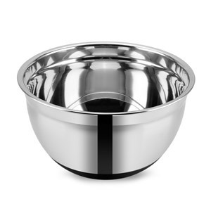 Imagen de Bowl de acero inoxidable 25.5cm con base antideslizante