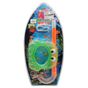 Imagen de Snorkel y máscara para niños, diseño pulpo en blister, varios colores