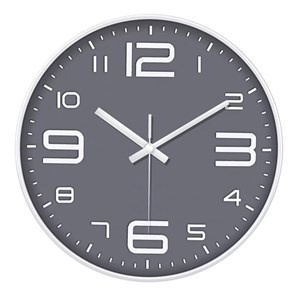 Imagen de Reloj de pared, 24cm de diámetro varios colores, en caja