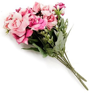 Imagen de Ramo de 10 rosas mini matizadas PACKx2, varios colores