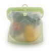 Imagen de Bolsa de silicona reutilizable para alimentos  1000ml, para freezer o micoroondas, varios colores