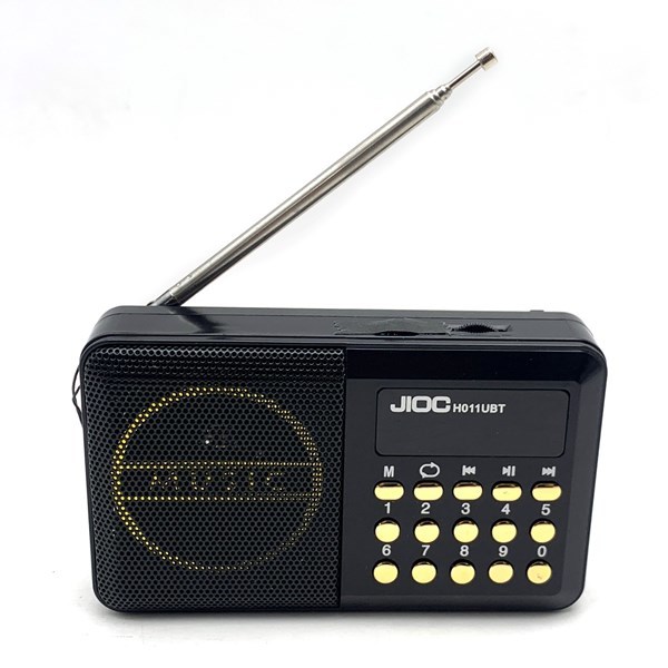 Imagen de Radio digital recargable FM, USB y bluetooth, en caja