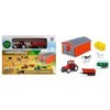 Imagen de Tractor con zorra, animales y accesorios de granja, en caja