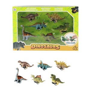 Imagen de Dinosaurio auto x6, en caja