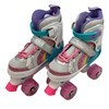 Imagen de Patines 4 ruedas de PVC extensibles talle M, en bolsa PVC 2 colores