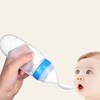 Imagen de Cuchara botella de alimentación para bebé, de silicona varios colores