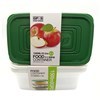 Imagen de Vianda recipiente de plástico rectangular x3, 1500ml