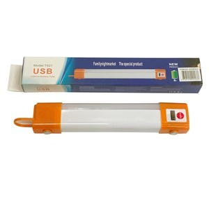 Imagen de Lámpara luz de emergencia 8hs para colgar,4 intensidades, recargable USB, en caja