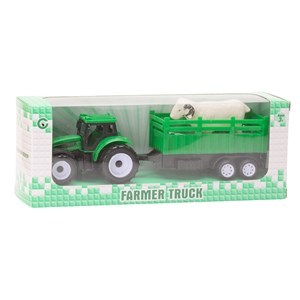 Imagen de Tractor con zorra, con animales, en caja