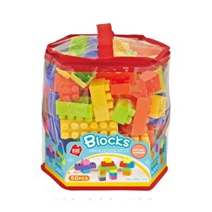 Imagen de Bloques x50 piezas en bolsa de PVC