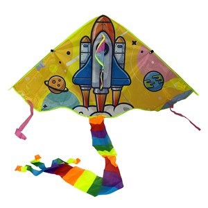 Imagen de Cometa triángulo con hilo, varios diseños, en bolsa