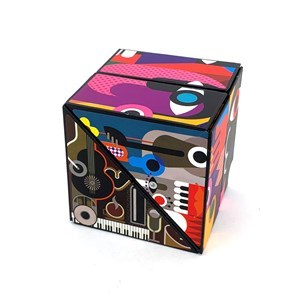 Imagen de Cubo mágico con diseño, en caja