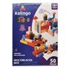 Imagen de Bloques x50 piezas de madera, XALINGO, en caja