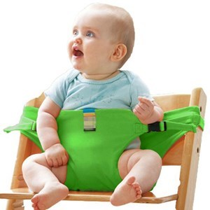 Imagen de Arnés de silla para bebé, de tela varios colores