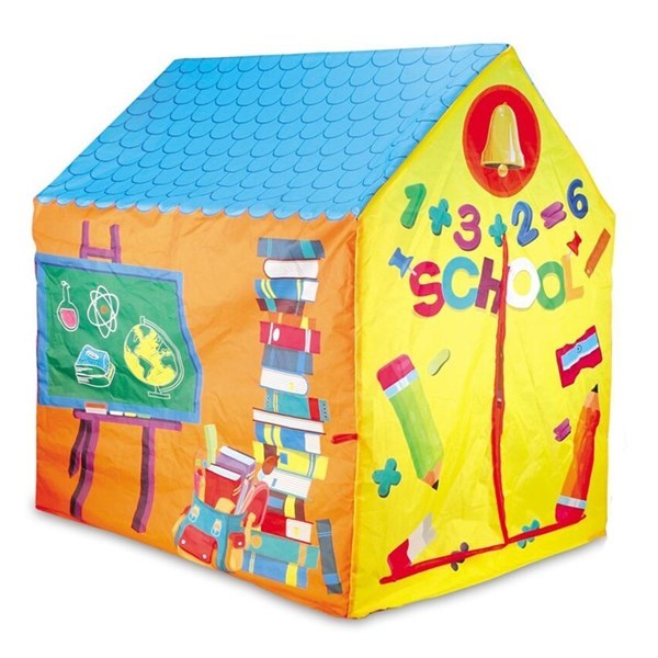 Imagen de Casita carpa para niños, escuela, de PVC, en caja