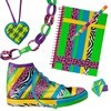 Imagen de Cinta entelada con diseños, ALEX, para decorar mochilas, zapatos, etc