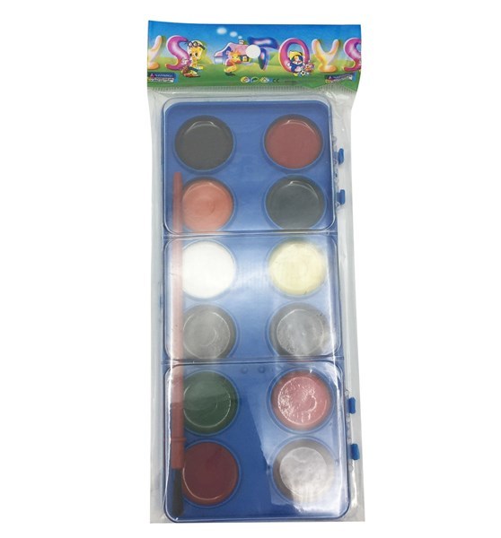 Imagen de Acuarelas 12 colores con pincel, en bolsa