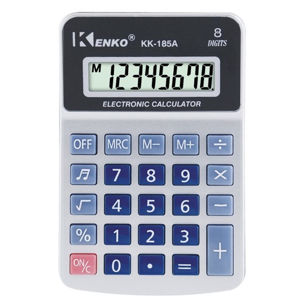 Imagen de Calculadora de mesa KENKO, 8 dígitos, en caja