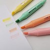 Imagen de Marcadores x4 doble punta colores pastel, en estuche PVC