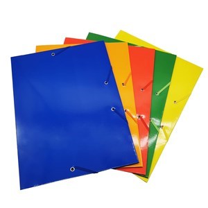 Imagen de Carpeta A4 de cartón con elástico, PACK x12 varios colores