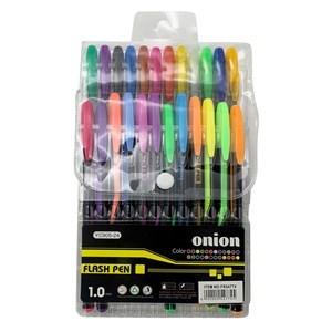 Imagen de Lapicera tinta de colores x24, bolsa de PVC