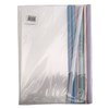 Imagen de Carpeta A4 de PVC con vaina sujetadora de plástico, PACK x10 DINGLI varios colores