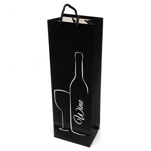 Imagen de Bolsa de regalo para botella, PACK x12, varios diseños