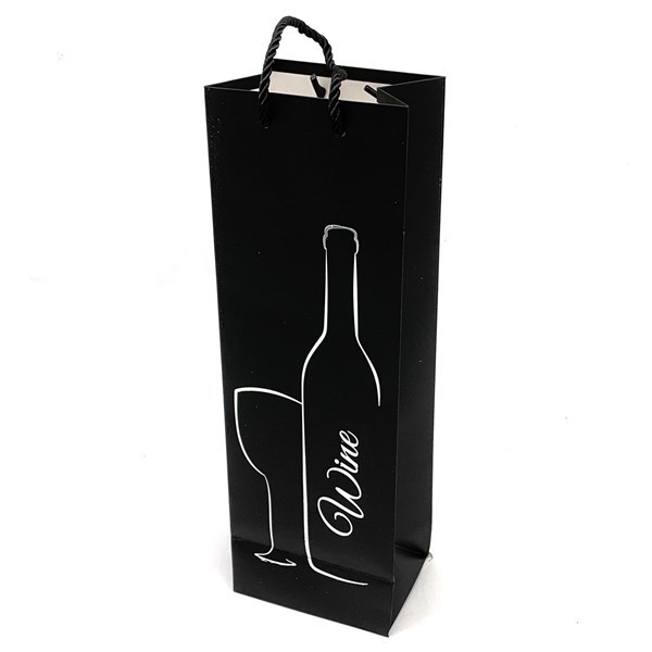 Imagen de Bolsa de regalo para botella, PACK x12, varios diseños