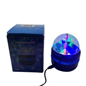 Imagen de Lámpara led con proyector de luces USB, en caja