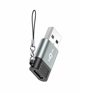 Imagen de Adaptador USB con entrada tipo C, hembra a macho, en caja